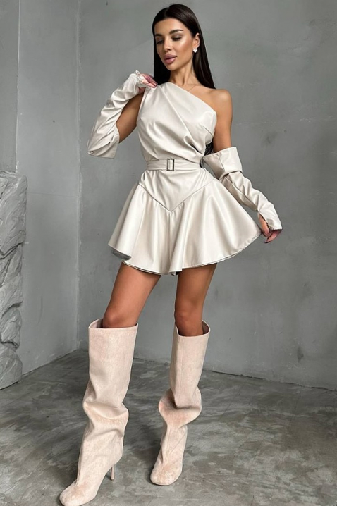 Sukienka BEMBOLA, Kolor : ecru, IVET.PL - Modna odzież