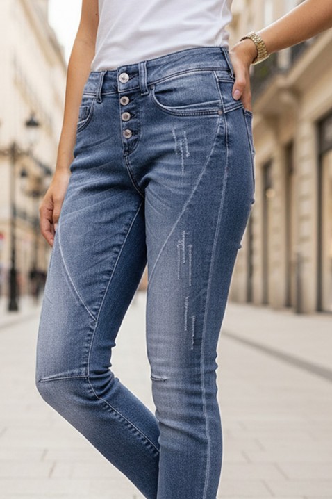 Jeansy FEJIZA BLUE, Kolor : chabrowy, IVET.PL - Modna odzież