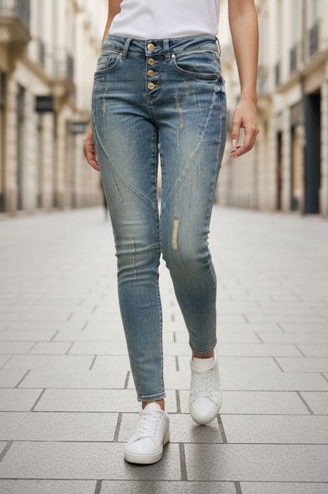 Jeansy FEJIZA SKY, Kolor : błękitny, IVET.PL - Modna odzież