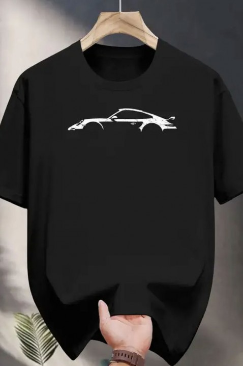 Koszulka POXOR, Kolor : czarny, IVET.PL - Modna odzież