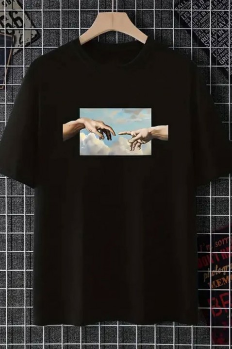 Koszulka KRITOLFO, Kolor : czarny, IVET.PL - Modna odzież