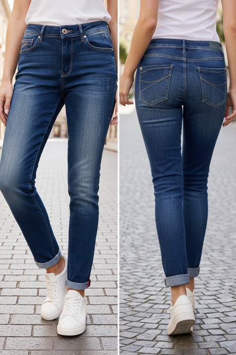 Jeansy RATORZA, Kolor : granatowy, IVET.PL - Modna odzież