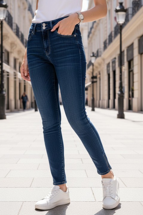 Jeansy KRIMIZA NAVY, Kolor : granatowy, IVET.PL - Modna odzież