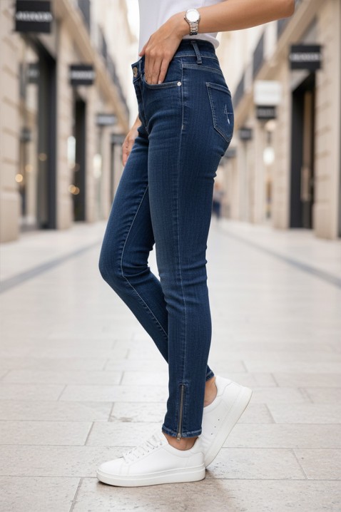 Jeansy KRIMIZA NAVY, Kolor : granatowy, IVET.PL - Modna odzież