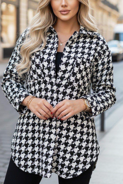 Koszula PARFONZA WHITE, Kolor : biały, IVET.PL - Modna odzież