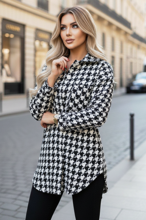 Koszula PARFONZA WHITE, Kolor : biały, IVET.PL - Modna odzież