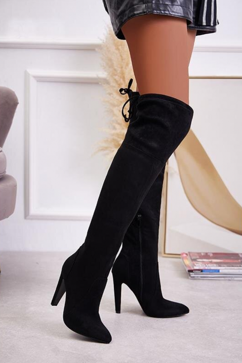 Kozaki CHERLONDA, Kolor : czarny, IVET.PL - Modna odzież