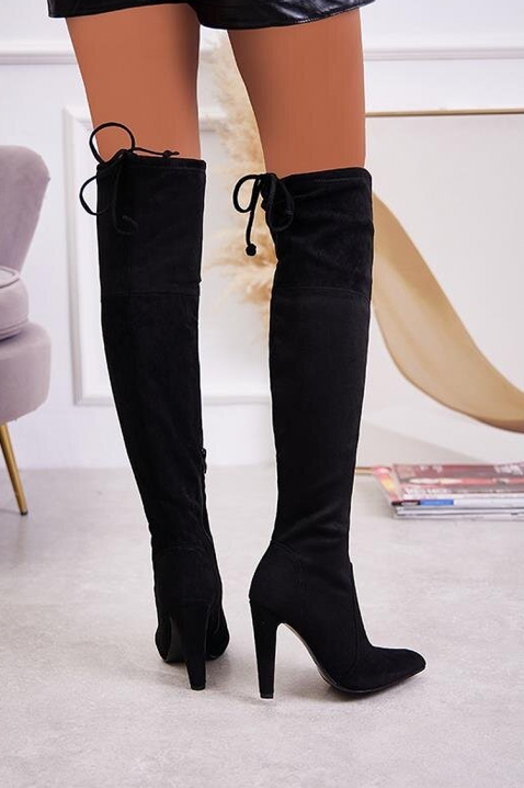 Kozaki CHERLONDA, Kolor : czarny, IVET.PL - Modna odzież