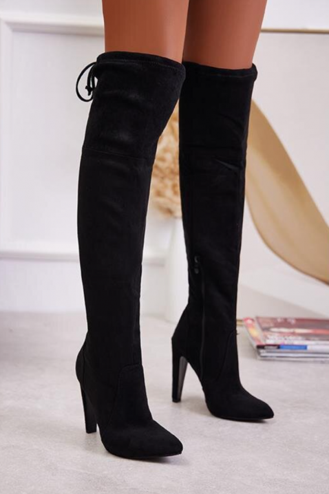 Kozaki CHERLONDA, Kolor : czarny, IVET.PL - Modna odzież