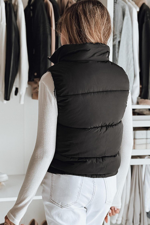 Kamizelka BRASELDA BLACK, Kolor : czarny, IVET.PL - Modna odzież