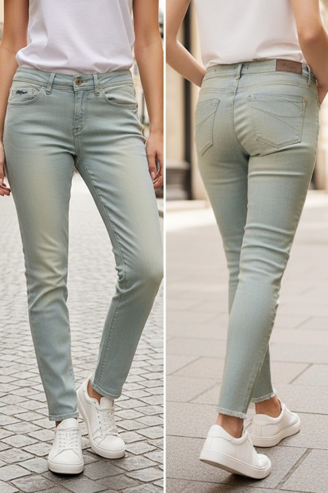 Jeansy TEALZA, Kolor : błękitny, IVET.PL - Modna odzież