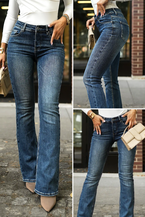 Jeansy KEMFITA, Kolor : chabrowy, IVET.PL - Modna odzież