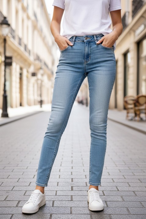 Jeansy LAMORIA, Kolor : błękitny, IVET.PL - Modna odzież