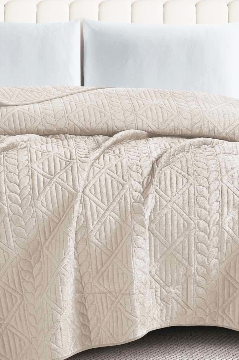 Narzuta BORFELVA ECRU 200х220 cm, Kolor : ecru, IVET.PL - Modna odzież