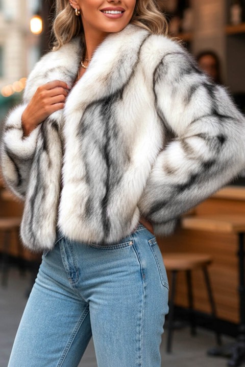 Płaszcz BOTENZA WHITE, Kolor : biały, IVET.PL - Modna odzież