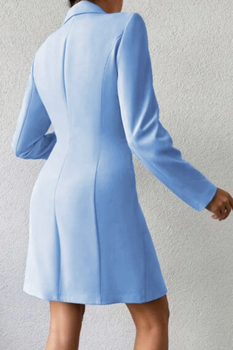 Sukienka NAGLONZA, Kolor : błękitny, IVET.PL - Modna odzież