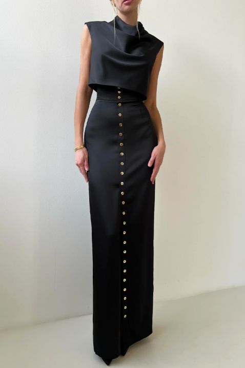 Komplet POLIONA BLACK, Kolor : czarny, IVET.PL - Modna odzież