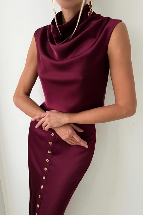 Komplet POLIONA BORDO, Kolor : bordowy, IVET.PL - Modna odzież