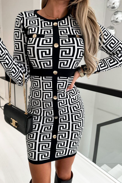 Sukienka DONATELZA WHITE, Kolor : biały, IVET.PL - Modna odzież