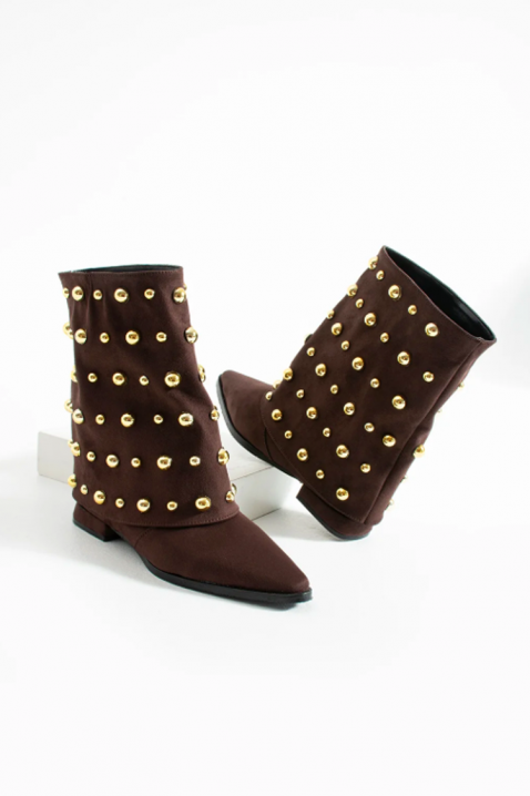 Buty BENTIHA BROWN, Kolor : brązowy, IVET.PL - Modna odzież