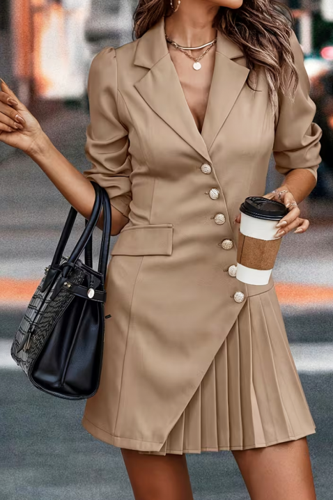 Sukienka BELVORZA, Kolor :  beżowy, IVET.PL - Modna odzież