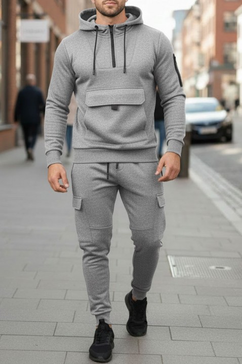 Komplet BETRIDO GREY, Kolor : szary, IVET.PL - Modna odzież