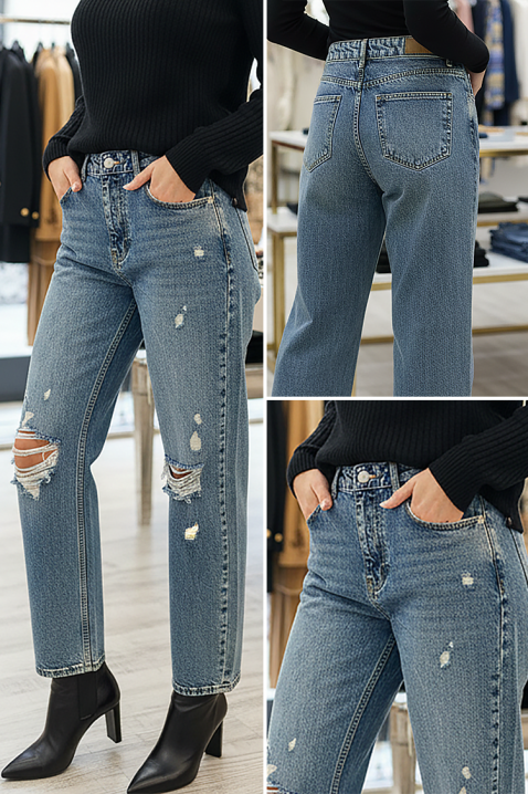 Jeansy MARALENDA, Kolor : błękitny, IVET.PL - Modna odzież