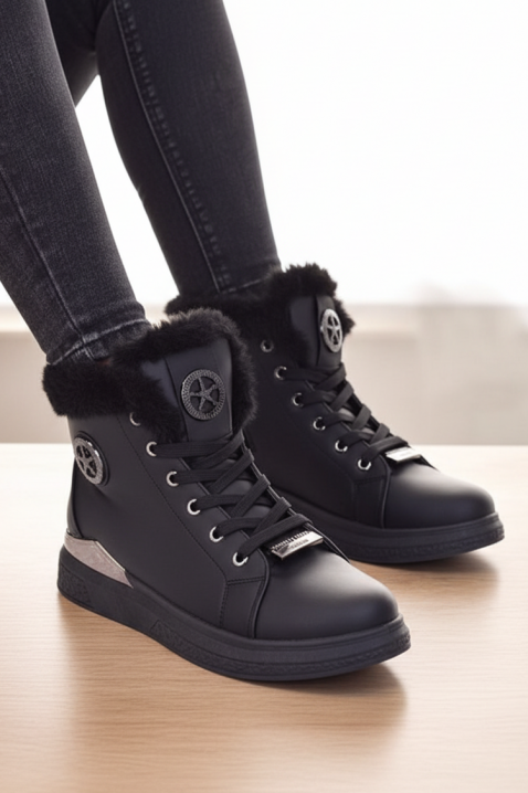 Botki VEONELZA BLACK, Kolor : czarny, IVET.PL - Modna odzież