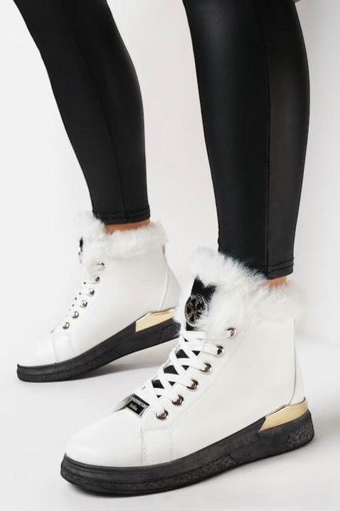 Buty VEONELZA WHITE, Kolor : biały, IVET.PL - Modna odzież