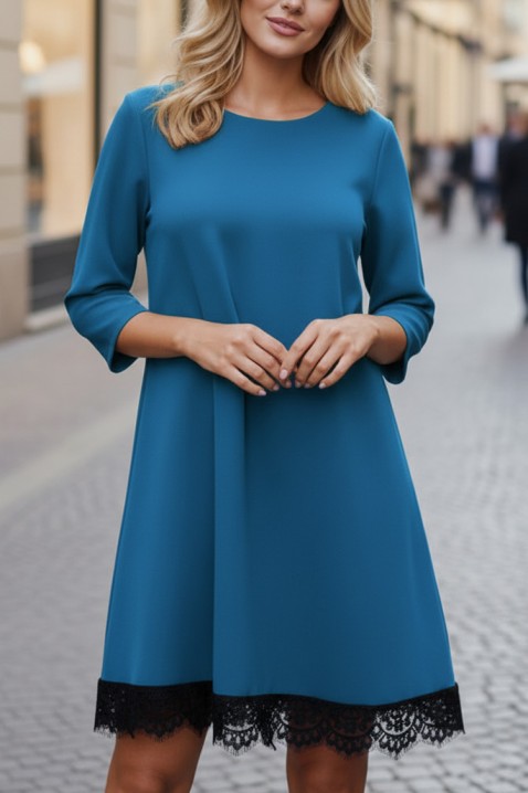 Sukienka DEBROLA TURQUA, Kolor : turkusowy, IVET.PL - Modna odzież