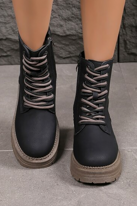 Buty MONDEGA BLACK, Kolor : czarny, IVET.PL - Modna odzież