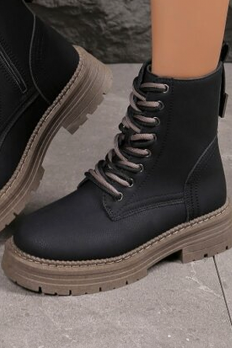 Buty MONDEGA BLACK, Kolor : czarny, IVET.PL - Modna odzież