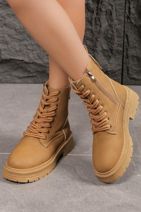 Buty MONDEGA BROWN, Kolor : jasnobrązowy, IVET.PL - Modna odzież