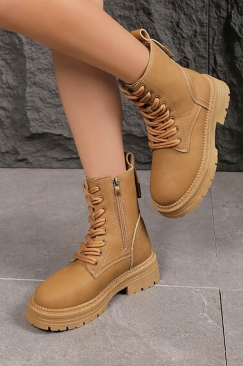 Buty MONDEGA BROWN, Kolor : jasnobrązowy, IVET.PL - Modna odzież