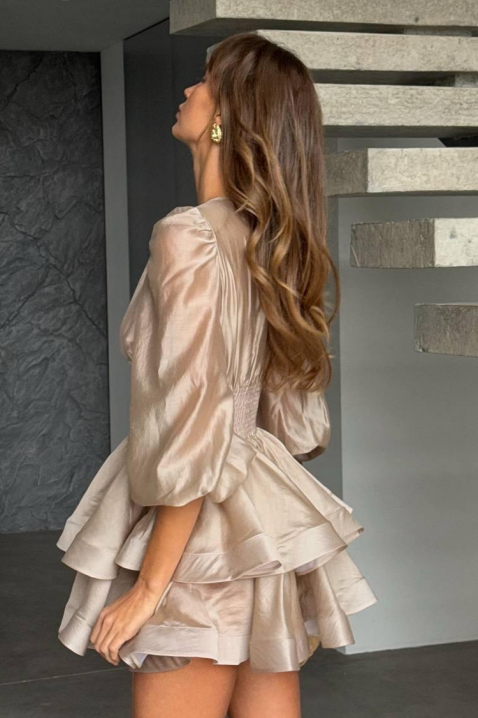 Sukienka VLONDELA BEIGE, Kolor :  beżowy, IVET.PL - Modna odzież