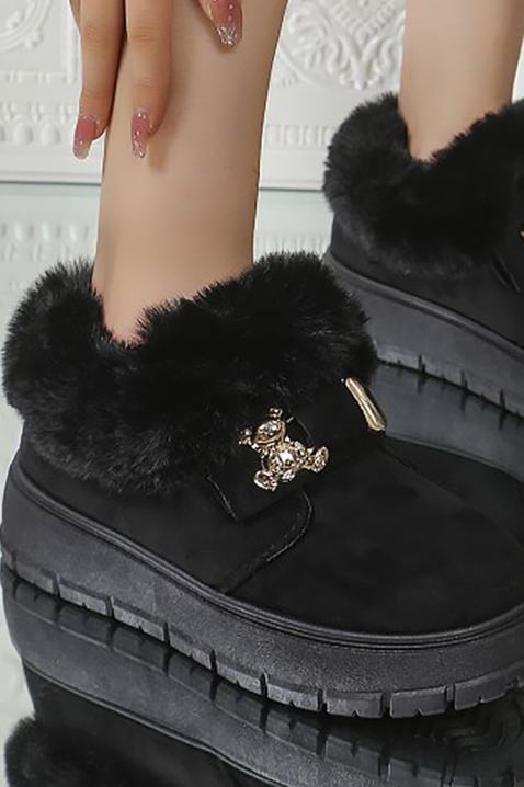 Botki BLUMERGA BLACK, Kolor : czarny, IVET.PL - Modna odzież