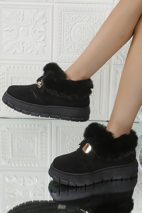 Botki BLUMERGA BLACK, Kolor : czarny, IVET.PL - Modna odzież