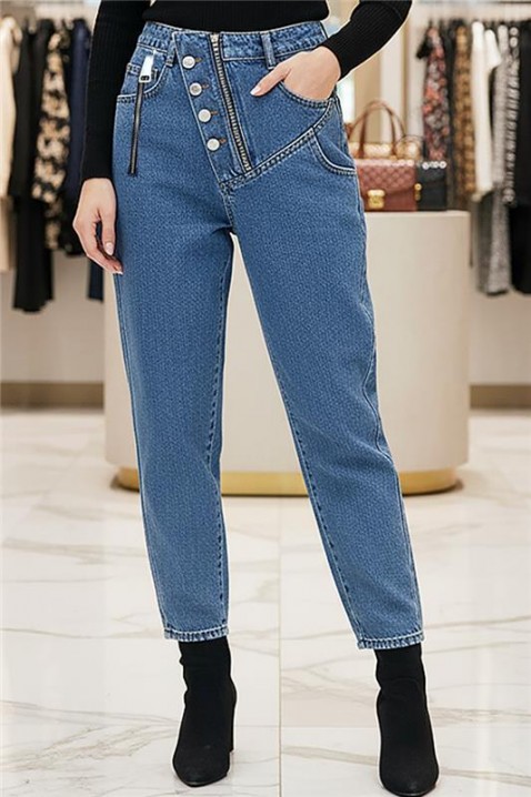 Jeansy ALORZENA, Kolor : chabrowy, IVET.PL - Modna odzież