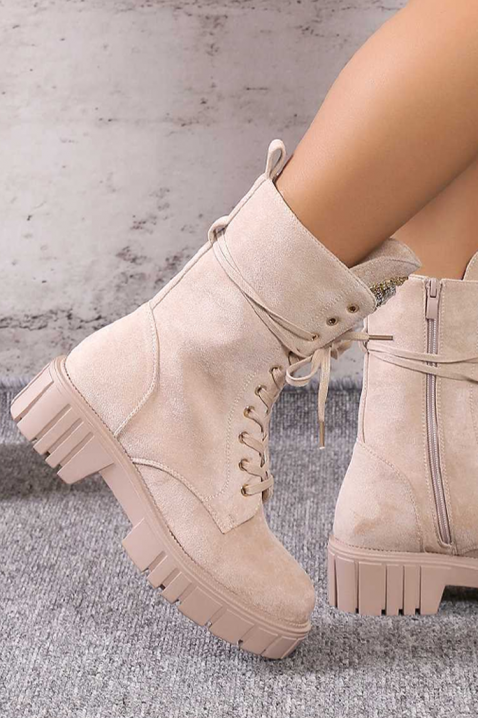 Buty NIOLMEA BEIGE, Kolor :  beżowy, IVET.PL - Modna odzież