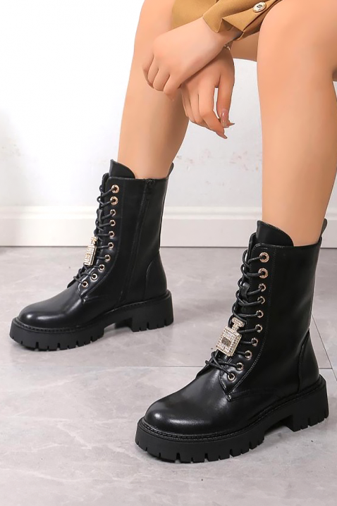 Buty BIOFEGA, Kolor : czarny, IVET.PL - Modna odzież