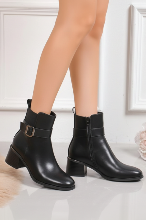 Botki BERDILFA, Kolor : czarny, IVET.PL - Modna odzież