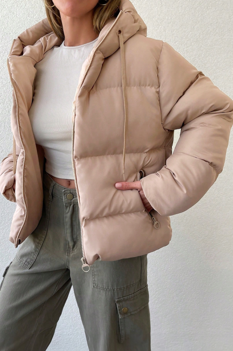 Kurtka FELMORNA ECRU, Kolor : ecru, IVET.PL - Modna odzież