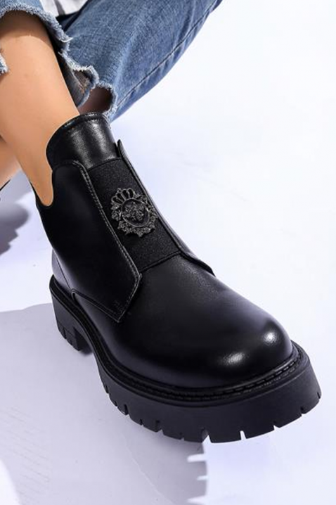 Botki BLUSTEGA, Kolor : czarny, IVET.PL - Modna odzież