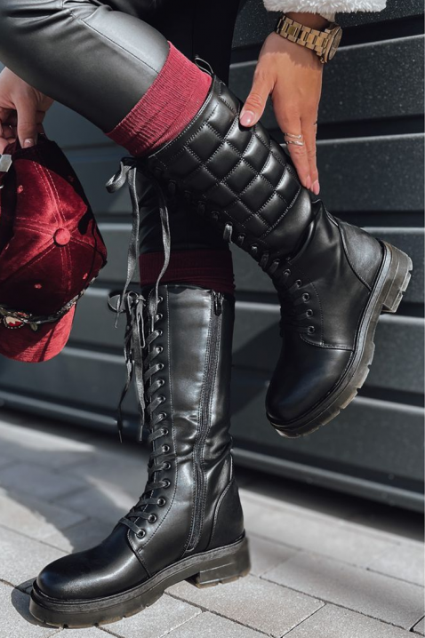 Kozaki KAMSOLA, Kolor : czarny, IVET.PL - Modna odzież