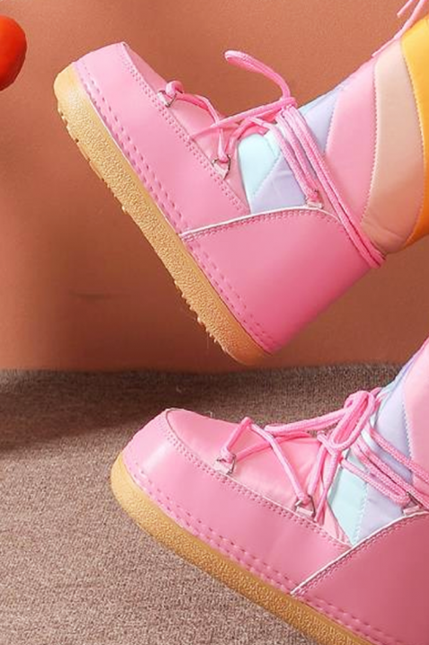 Śniegowce HORMEFIA PINK, Kolor : różowy, IVET.PL - Modna odzież