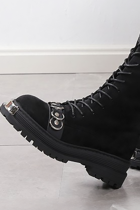 Buty SERMOLJA BLACK, Kolor : czarny, IVET.PL - Modna odzież