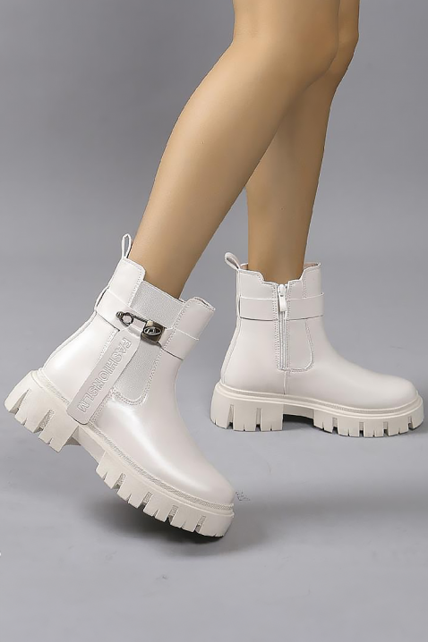 Buty BRIOGELA, Kolor : biały, IVET.PL - Modna odzież