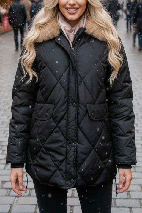 Kurtka SLAMENDA BLACK, Kolor : czarny, IVET.PL - Modna odzież