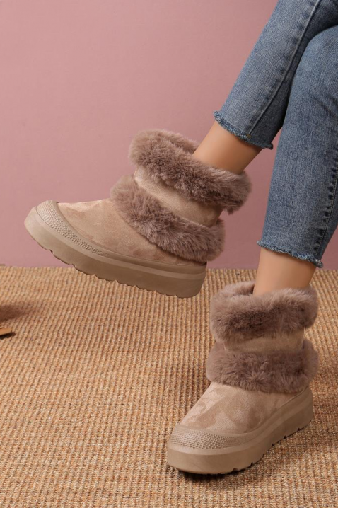 Śniegowce BLUNERFA MOCHA, Kolor : mocca, IVET.PL - Modna odzież