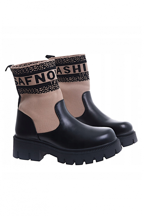 Botki ALRONZA, Kolor : czarny, IVET.PL - Modna odzież